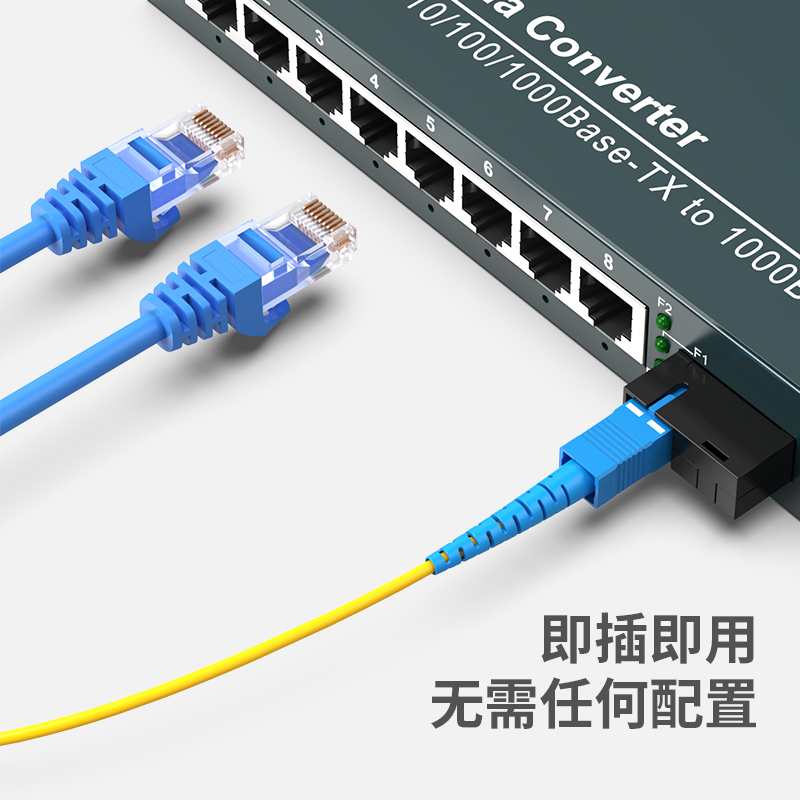 SC千兆1光8电+1光1电 工程电信级