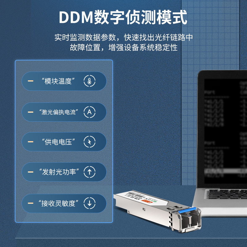 1.25G-千兆光模块 单模双纤工业级