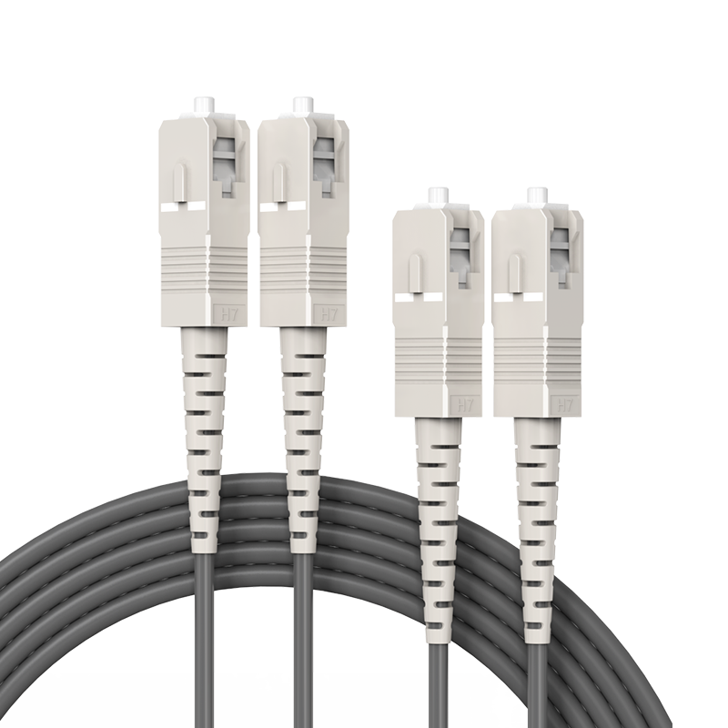 铠装光纤跳线 多模双芯 SC-SC