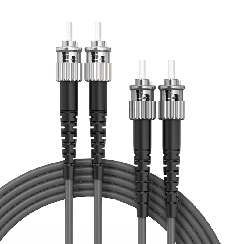 铠装光纤跳线 多模双芯 ST-ST