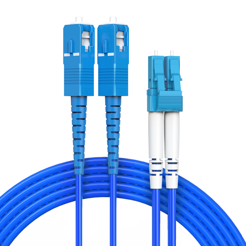铠装光纤跳线 单模双芯 LC-SC